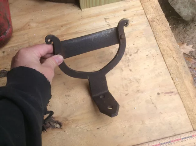Cast Iron Boot Scrape Antique Hand-forged Unique Design, Stunning