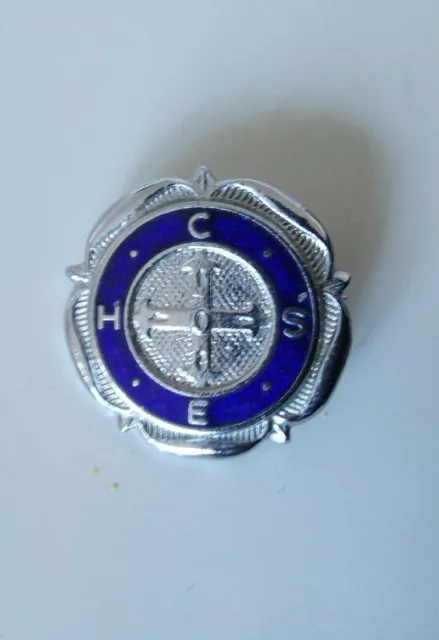 Vintage Confederation of Health Service Employees CHSE Enamel Badge - Fattorini