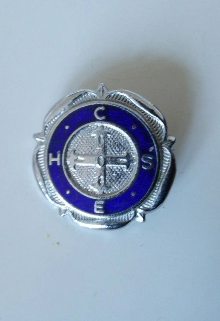 Vintage Confederation of Health Service Employees CHSE Enamel Badge - Fattorini