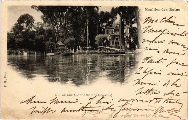 CPA Enghien les Bains Le Lac FRANCE (1308309)