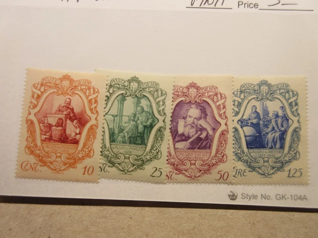 ITALY Scott 419-422 MINT NEVER HINGED Cat $5.75