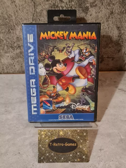 Sega Mega Drive Spiel Mickey Mania mit OVP und Anleitung Multi Language