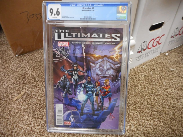Ultimates 1 cgc 9.6 Marvel 2016 1st appearance Ayo Aneka Avengers Black Panther