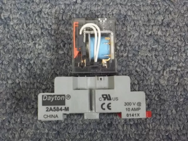 Omron My4 Relay With Dayton 2A584-M Relay Socket