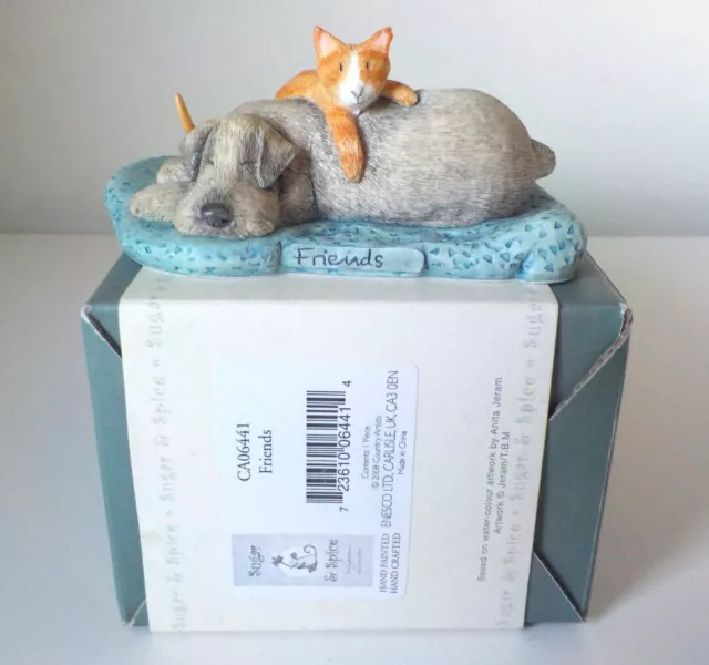 Enesco Anita Jeram Sugar & Spice Friends figure boxed