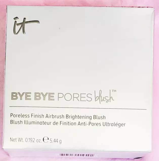 IT Cosmetics Bye Bye Pores Blush Poreless Airbrush Finish Sweet Cheeks BNIB