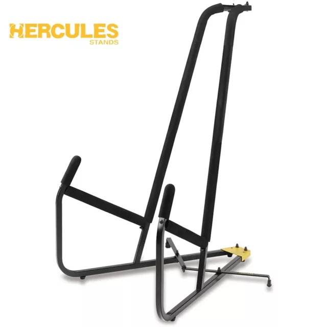 Hercules DS590B Durable Steel Construction Double Bass Stand