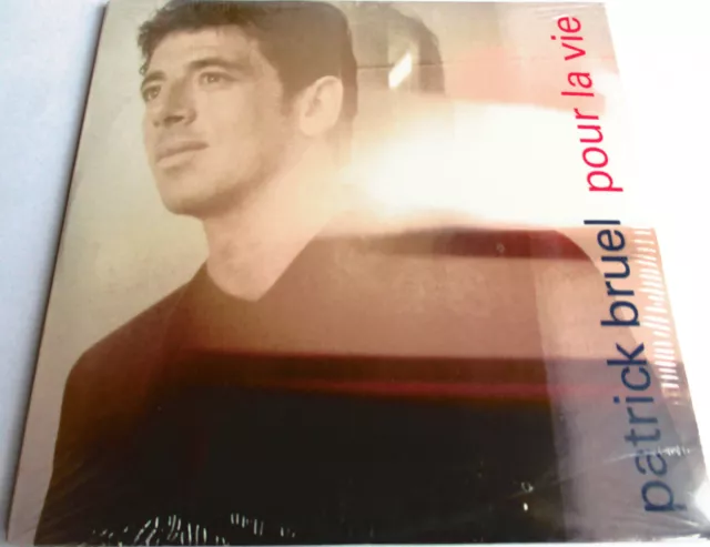 Patrick Bruel - Cd Single Promo 1 Titre "Pour La Vie Neuf + 1 Cd Single Gratuit