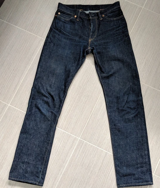 FLATHEADフラットヘッドジーンズケブラーデニムタイトストレートK011