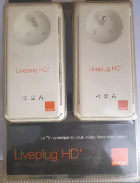 CPL LIVEPLUG HD+ Orange 500Mbps MT: 2621 EUR 29,99 - PicClick FR