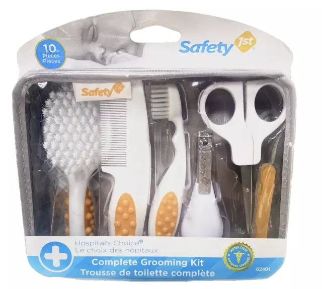 Brand New Safety 1st 10pc Complete Baby Grooming Kit Healthcare