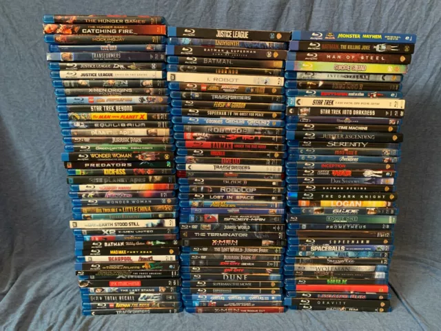 Science Fiction Bluray Liquidation Sale! Tons of Blu rays To Pick From! Sci-Fi