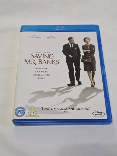 Saving Mr. Banks BLU RAY Starring Tom Hanks Emma Thompson