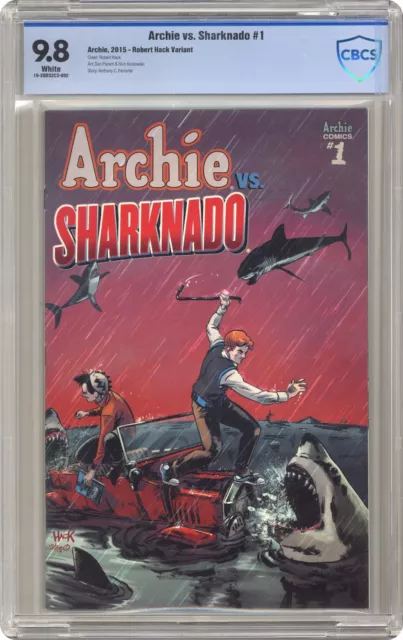 Archie vs. Sharknado 1C Hack Variant CBCS 9.8 2015 19-28D32C3-002