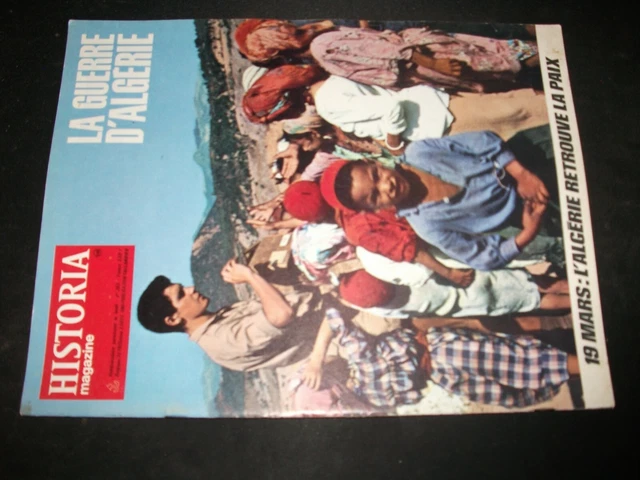** Historia Magazine Guerre d'Algérie n°363 Prisons / prémices de l'indépendance