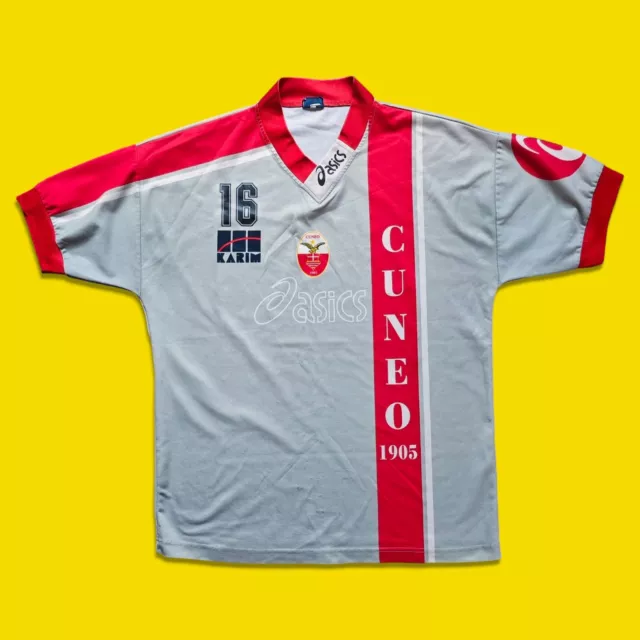 CUNEO CALCIO ASICS Maglia Training Anni 90 2000 Size L Vintage Football Shirt EUR 29 00 PicClick IT