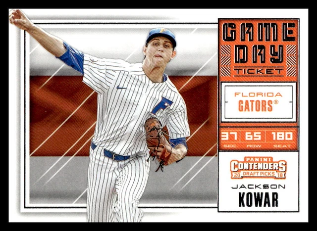 2018 Panini Contenders Draft Picks #6 Jackson Kowar   Florida Gators