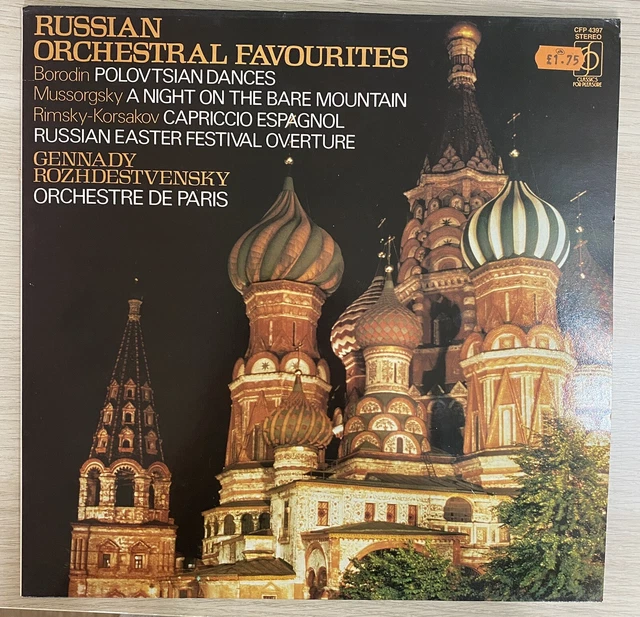 RUSSIAN ORCHESTRAL FAVOURITES - LP - CFP 4397 £4.00 - PicClick UK