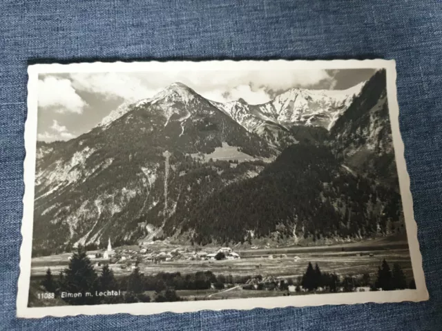 Elmen Lechtal Tirol Alte AK Postkarte 1939 Deutsche Reich Ansichtskarte Card 2WK