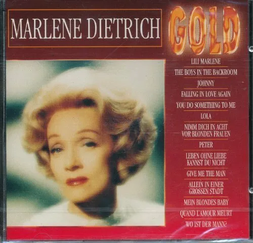 Marlene Dietrich [CD] Gold (14 tracks)
