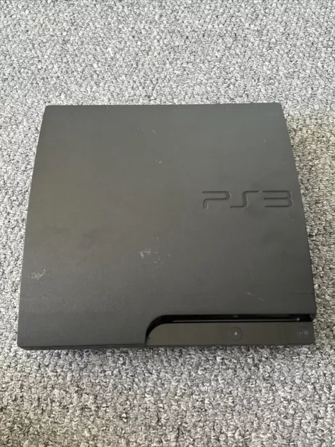 SONY PLAYSTATION 3 Slim 120GB Charcoal Black Console Only CECH