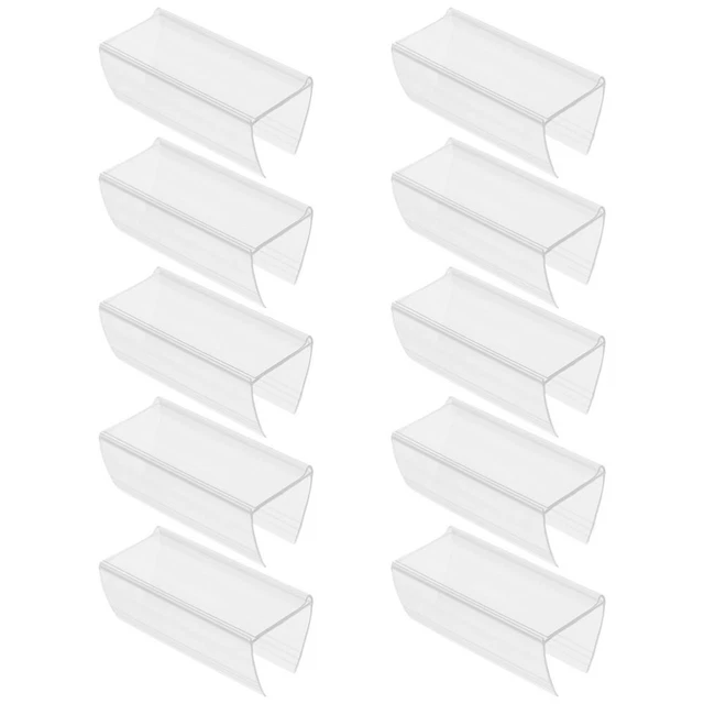 10 pz porta etichette cartello supporto display porta etichette negozio cartello merce