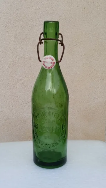 Ancienne bouteille de Bière de la Brasserie de Montmorillon Vienne.