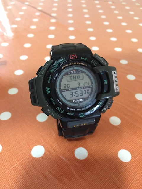 CASIO PRT-40 JAPAN Rare Vintage Protrek Alti Baro EUR 160,00 PicClick FR