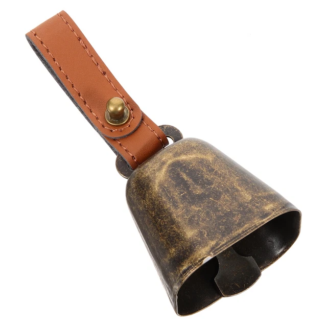 4er Set Kuhglocken Aus Metall – Laute Bärenglocke Mit Paracord-Band & Haken, Für Wandern, Camping & Haustiere, Mehrfarbig 4er Set Kuhglocken Aus Metall – Laute Bärenglocke Mit Paracord-Band & Haken, Für Wandern, Camping & Haustiere, Mehrfarbig