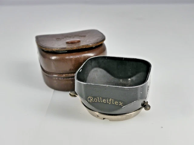GEGENLICHTBLENDE DUAL HOOD für Yashica Mat 124G Rolleiflex Autocord
