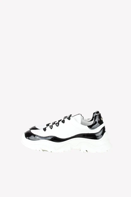 No. 21 Chaussures Baskets Femmes Eu 35 Noir/Blanc Décontractées de Sport