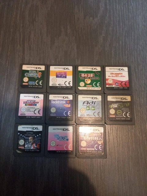 Lot Jeux Nintendo Ds