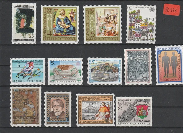 Österreich     Republik Österreich     postfrisch**     MiNr. 1873-1885