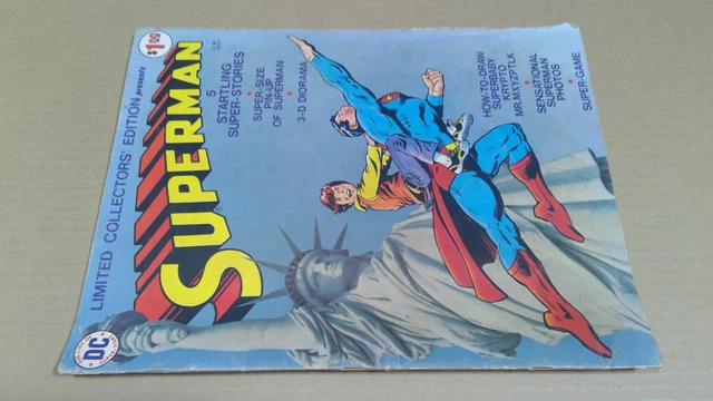 Limited Collectors' Edition C-38 C-43 C-38 DC Comics 1975 1976 Superman Treasury 3