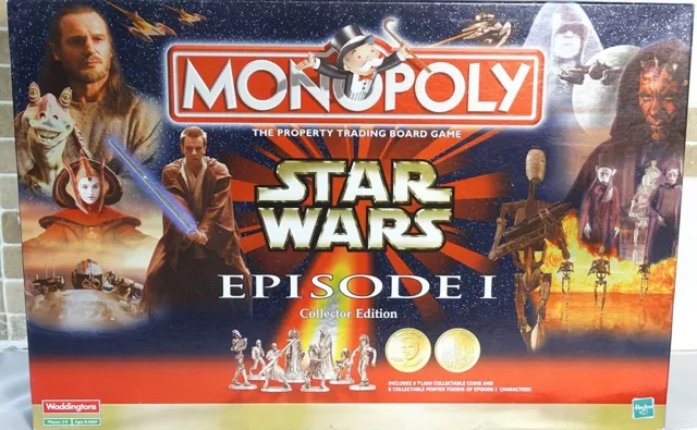 Monopoly Star Wars Episode 1 Collectors Edition - Waddingtons 1999 - Select Part