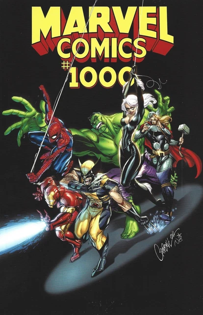 Marvel Comics #1000 J Scott Campbell Variant Eternity Mask 2019