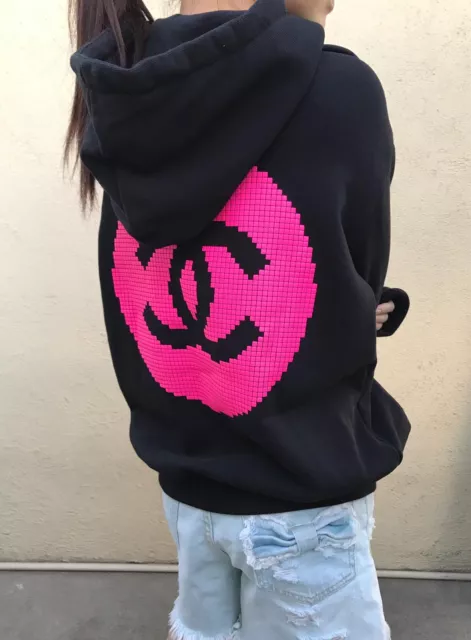 pink chanel hoodie