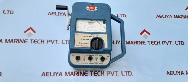BIDDLE MEGGER 210159 Hand Crank Insulation Tester £173.62 - PicClick UK