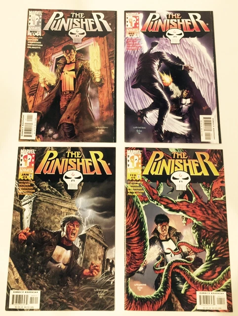 Lot Of 85 Punisher Mk V2 #1-4/ V3 #1-12 /V4 #1-37 Complete Set + Minis /1 Shots