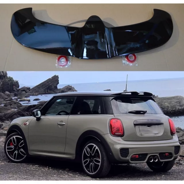 Alettone Mini Cooper F55 F56 Dalla 2013 Spoiler Nero Lucido Spoiler