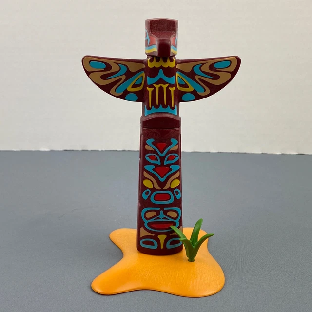 Dollhouse Totem Pole Ornament – 1:12 Scale Native American Miniature Statue For Miniature Displays - View #10