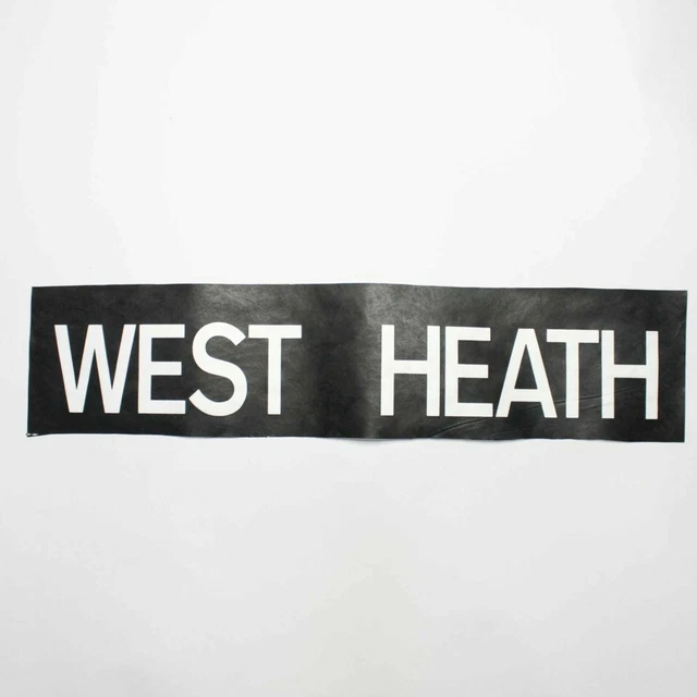 West Heath Busjalousie Vintage Siebdruck Yardley Wood Ziel