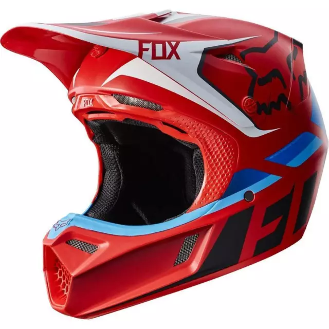 FOX V3 SECA Helm rot Enduro Motocross DH BMX MTB Quad