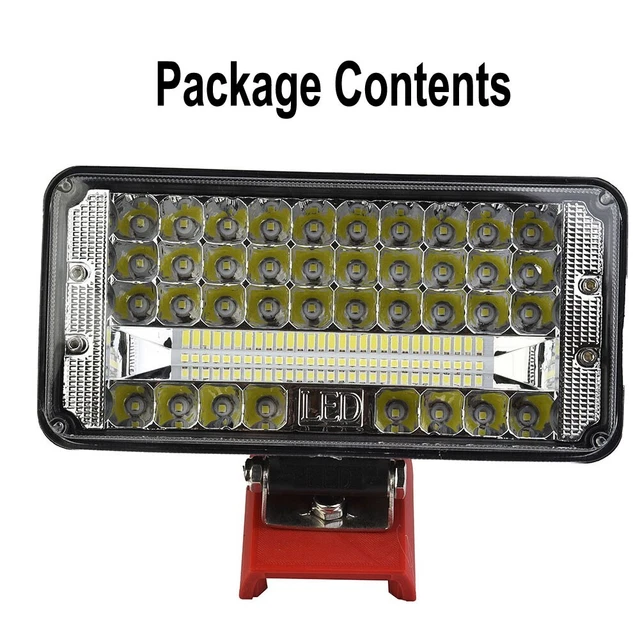 Brand New Work Light Flashlight 110 Degree Low Voltage Wireless18V Battery
