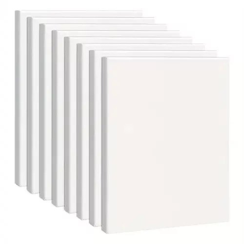 Tela da pittura bianca per dipingere 60x120 cm spessore 2 cm Misto Cotone Bianco