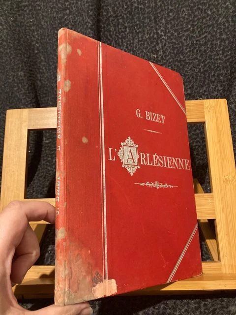 Georges Bizet L'Arlésienne partition piano éditions Choudens 4