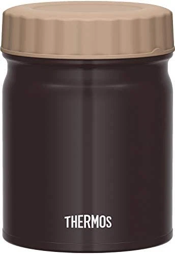 Thermos Vacuum Insulated Soup Jar Black 400ml JBT-400 BK 400ml