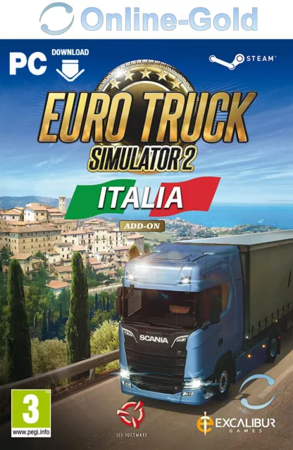 EURO TRUCK SIMULATOR 2 Italia Clé - Steam Code numérique - PC DLC  [mondial/FR] EUR 17,39 - PicClick FR