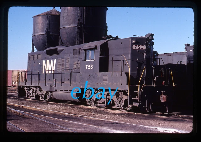 Orig Slide Norfolk & Western N&W NW #753 GP9 1978