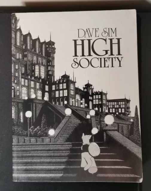 High Society: Cerebus TPB Book #2 GN - Dave Sim - Aardvark-Vanaheim - 5th print